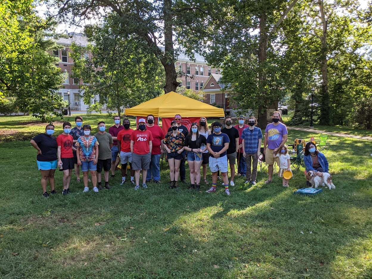 Cover Image: Photo of DSA member in a public park.